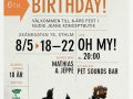6års kalas på Nudie Jeans Co. Skånegatan
